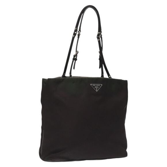PRADA Hand Bag Nylon Khaki - Picture 1 of 13